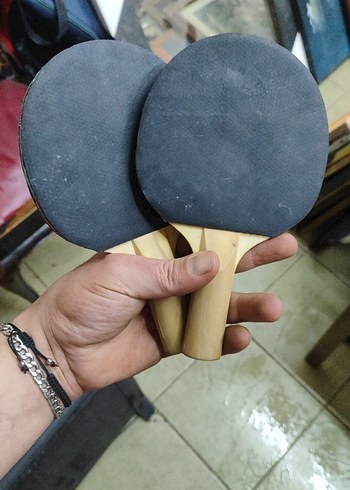 Koyu Gri Masa Tenisi Raketi Seti