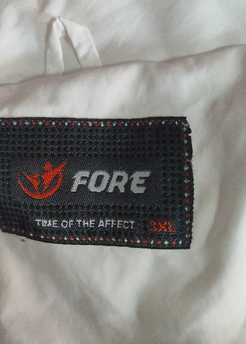 Erkek Beyaz Fermuarlı Kollu Rüzgarlık - Görsel 3