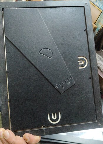 Siyah Çerçeveli Eski Şehir Manzarası Tablosu - Görsel 4