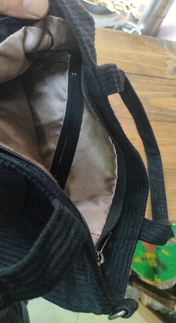 Siyah Kadın Günlük Fermuarlı Çanta - Görsel 3