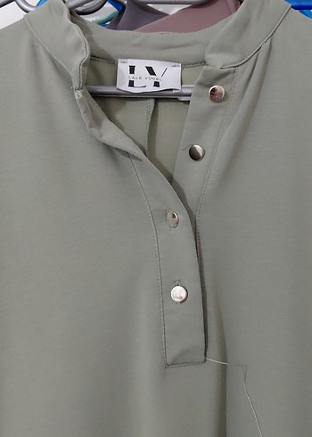 Uzun sweat Elbise - Görsel 2