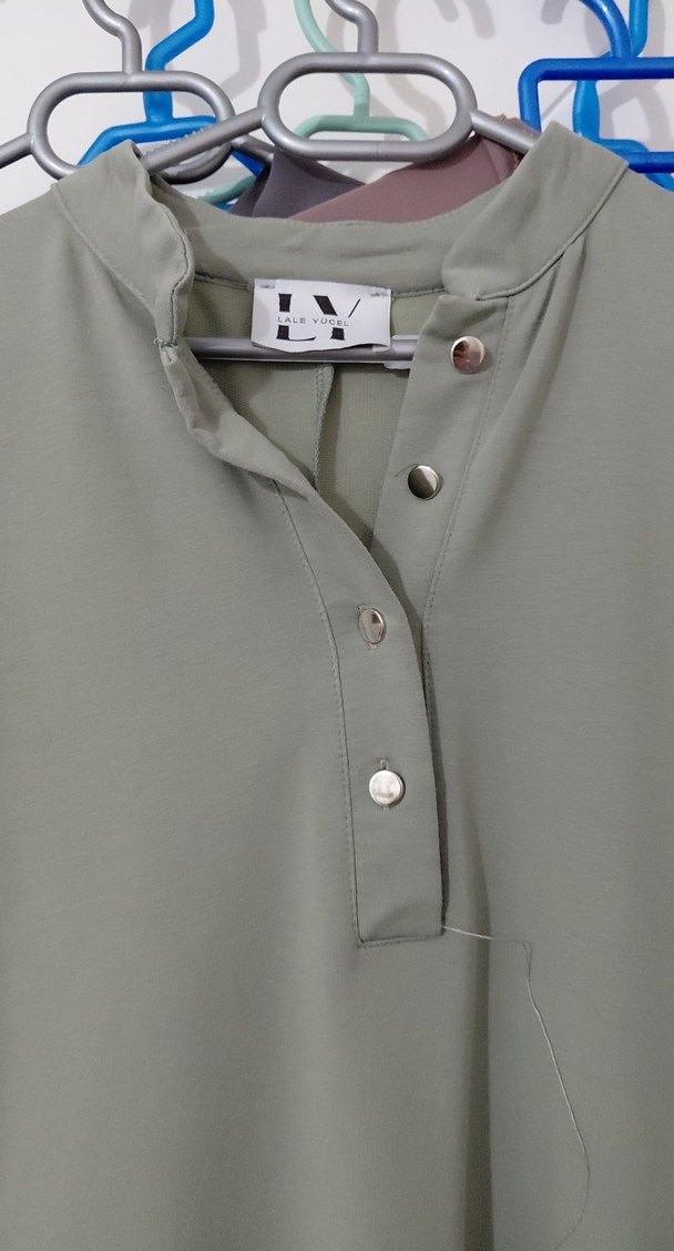 Uzun sweat Elbise - Görsel 2