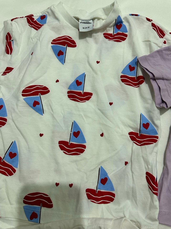 Beyaz Atatürk Baskılı Kız Tişörtü - Görsel 3