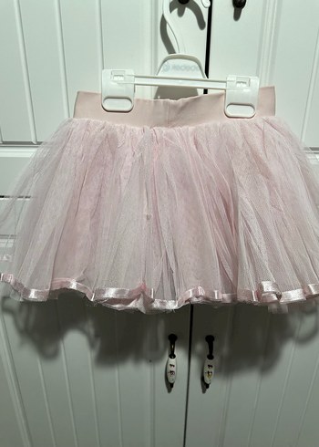 Pembe Fırfırlı Kız Çocuk Tütü Etek - Görsel 4