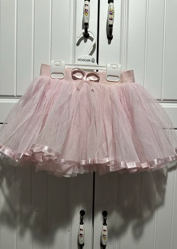 Pembe Fırfırlı Kız Çocuk Tütü Etek - Görsel 2