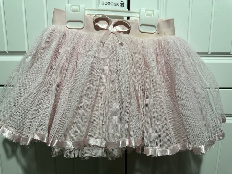 Pembe Fırfırlı Kız Çocuk Tütü Etek - Görsel 3