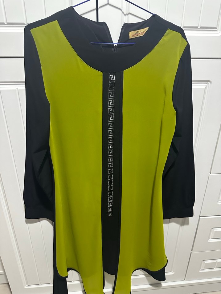 Nakış Detaylı Kadın Uzun Kesim Tunik - Görsel 4