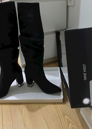 Nine West Siyah Çizme - Görsel 2