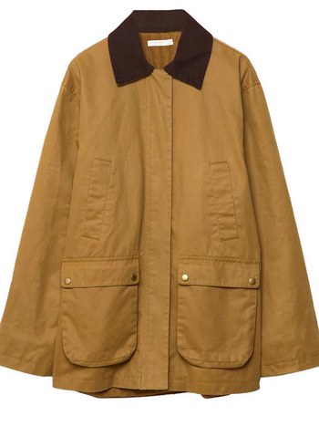 Stradivarius Mumlu Parka - Görsel 2