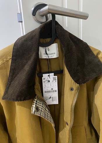 Stradivarius Mumlu Parka - Görsel 3