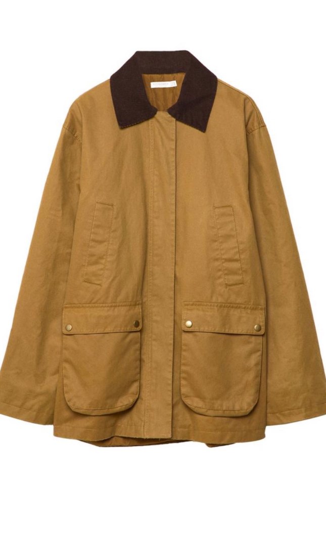 Stradivarius Mumlu Parka - Görsel 2