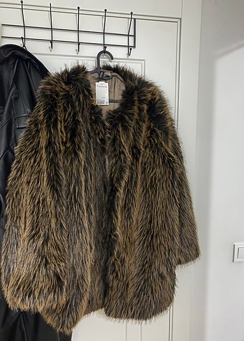 Koyu Kahverengi Kürk H&M - Görsel 2