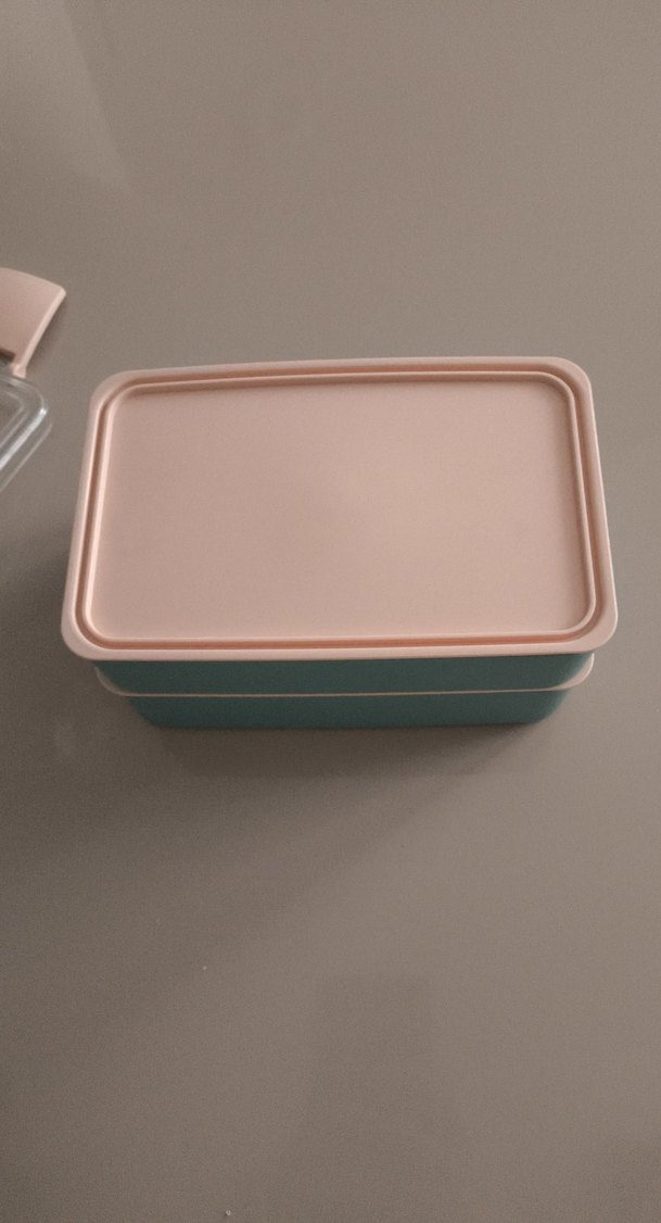 Turkuaz Renkli İki Katlı beslenmea Kabı - Görsel 2