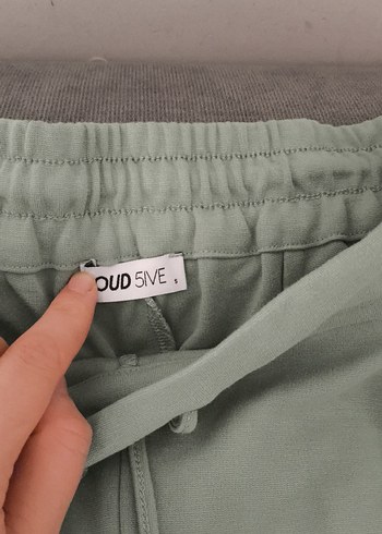 su yeşili Kadın Spor Eşofman Altı - Görsel 5