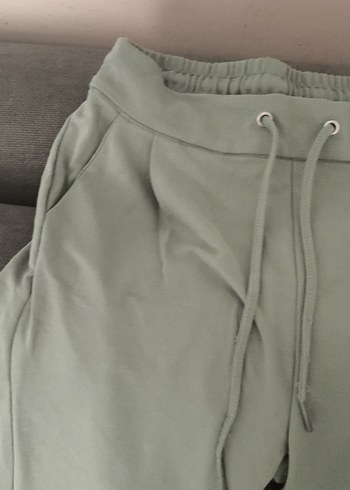 su yeşili Kadın Spor Eşofman Altı - Görsel 4