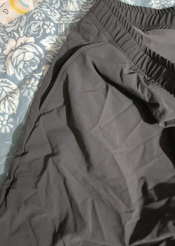 Gri Beli Kemerli erkek şort - Görsel 3