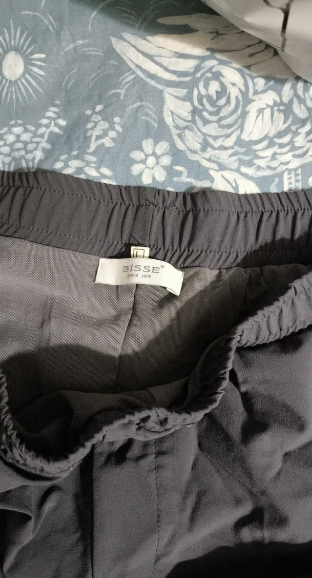 Gri Beli Kemerli erkek şort - Görsel 2