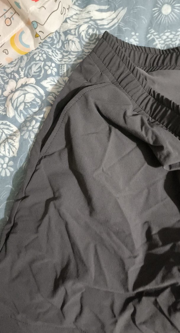 Gri Beli Kemerli erkek şort - Görsel 3