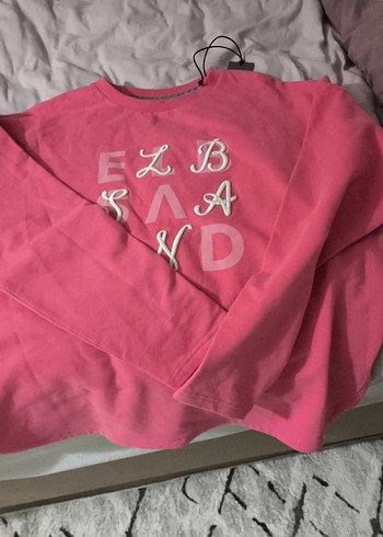 Pembe Baskılı uzun a Kollu sweet - Görsel 2