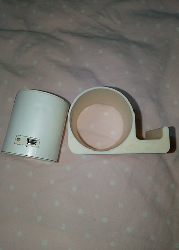 Beyaz Bluetooth Hoparlör DOL - Görsel 2