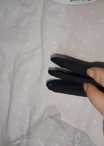 Kız Çocuk Siyah Babet Çorap - Görsel 3