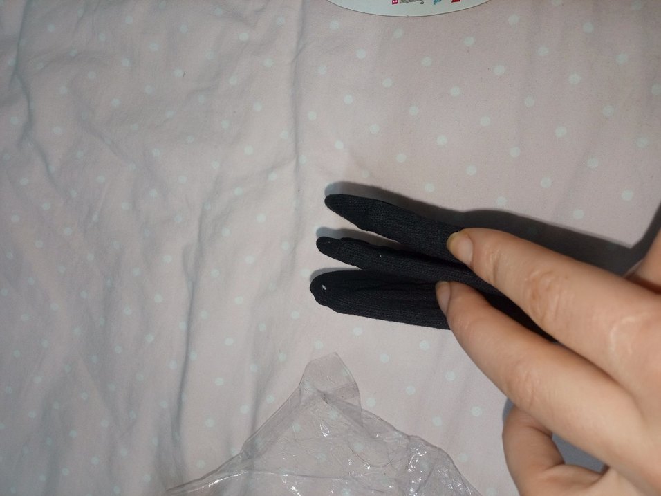 Kız Çocuk Siyah Babet Çorap - Görsel 3