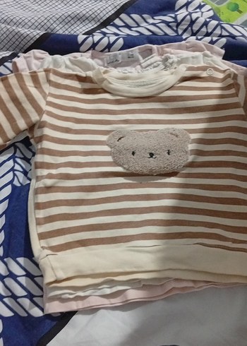 Kız Çocuk Beyaz Uzun Kollu Fırfırlı Tişört - Görsel 9