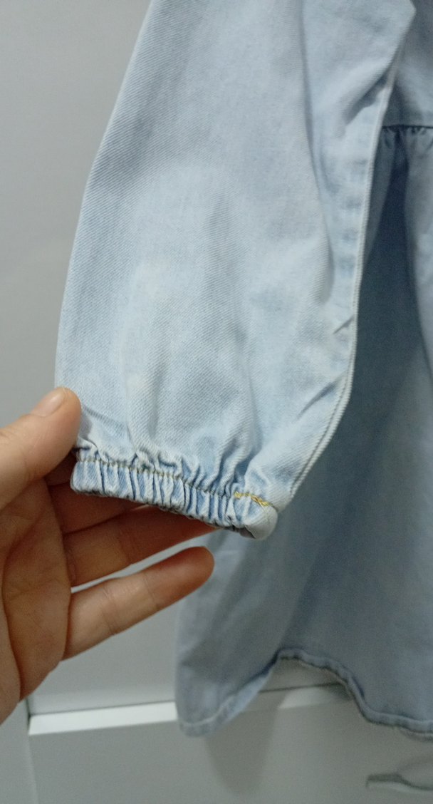 Kız Çocuk zara kot Elbise - Görsel 2