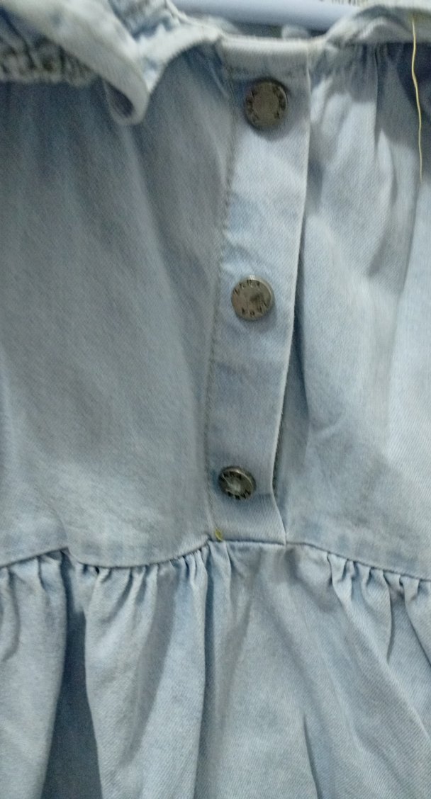 Kız Çocuk zara kot Elbise - Görsel 4