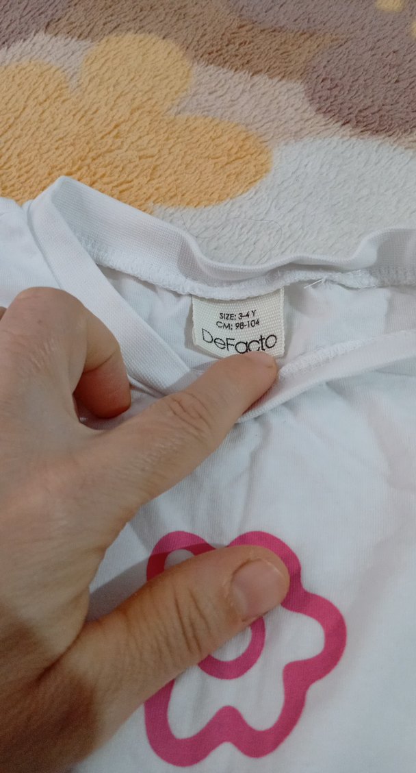 Kız Bebek Dantelli Nakışlı Takım - Görsel 5