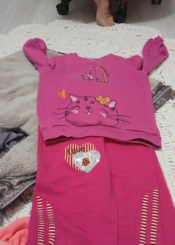 Renkli Baskılı Fermuarlı Pembe Köpek Kıyafeti - Görsel 3