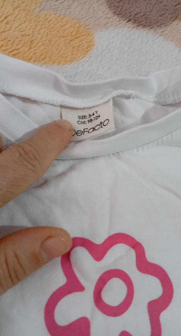 Erkek Çocuk Beyaz Kısa Kollu Polo Tişört - Görsel 5