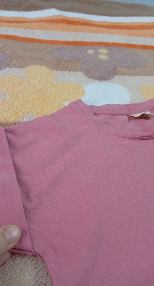 Pembe Kız Çocuk Fırfırlı Elbise - Görsel 3