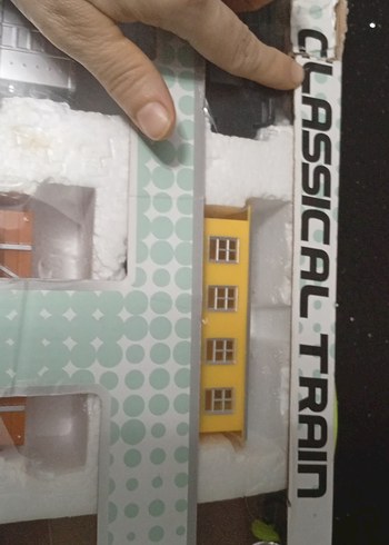 oyuncak tren seti classical train oyuncak (14 parça) - Görsel 2