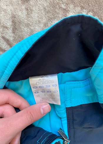 Mavi Adidas bomber - Görsel 2