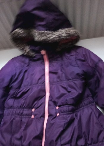 Kız Çocuk Pembe Fermuarlı Sweatshirt - Görsel 2