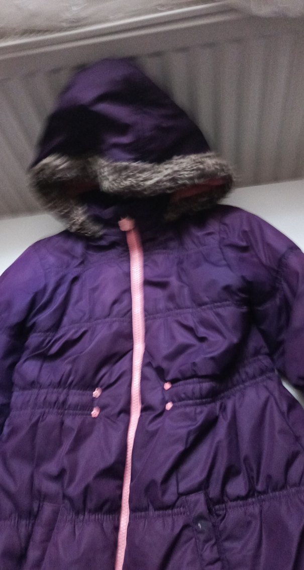 Kız Çocuk Pembe Fermuarlı Sweatshirt - Görsel 2