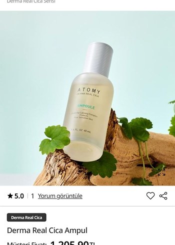 Atomy Derma Real Cica El Kremi 50 ml - Görsel 6
