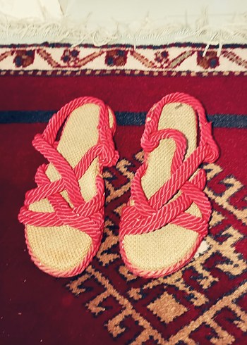 Kız Çocuk Pembe Spor Ayakkabı Velcro - Görsel 3