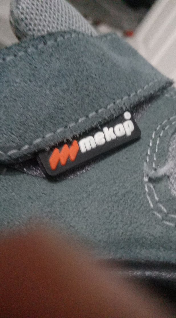 Gri Erkek İş Ayakkabısı Velcro Bantlı - Görsel 5