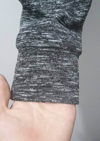 Gri Kadın Spor Tayt, Esnek ve Midi Boy - Görsel 3