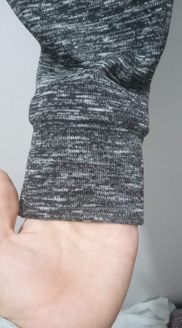 Gri Kadın Spor Tayt, Esnek ve Midi Boy - Görsel 3