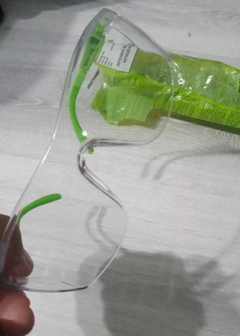 Şeffaf Yeşil Yüzme Gözlüğü - Görsel 5