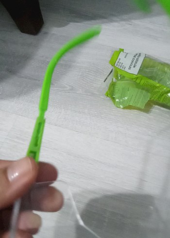 Şeffaf Yeşil Yüzme Gözlüğü - Görsel 4