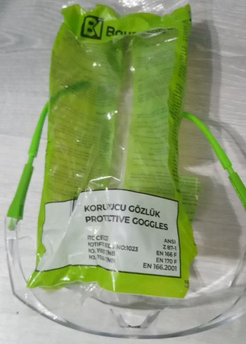 Şeffaf Yeşil Yüzme Gözlüğü - Görsel 6