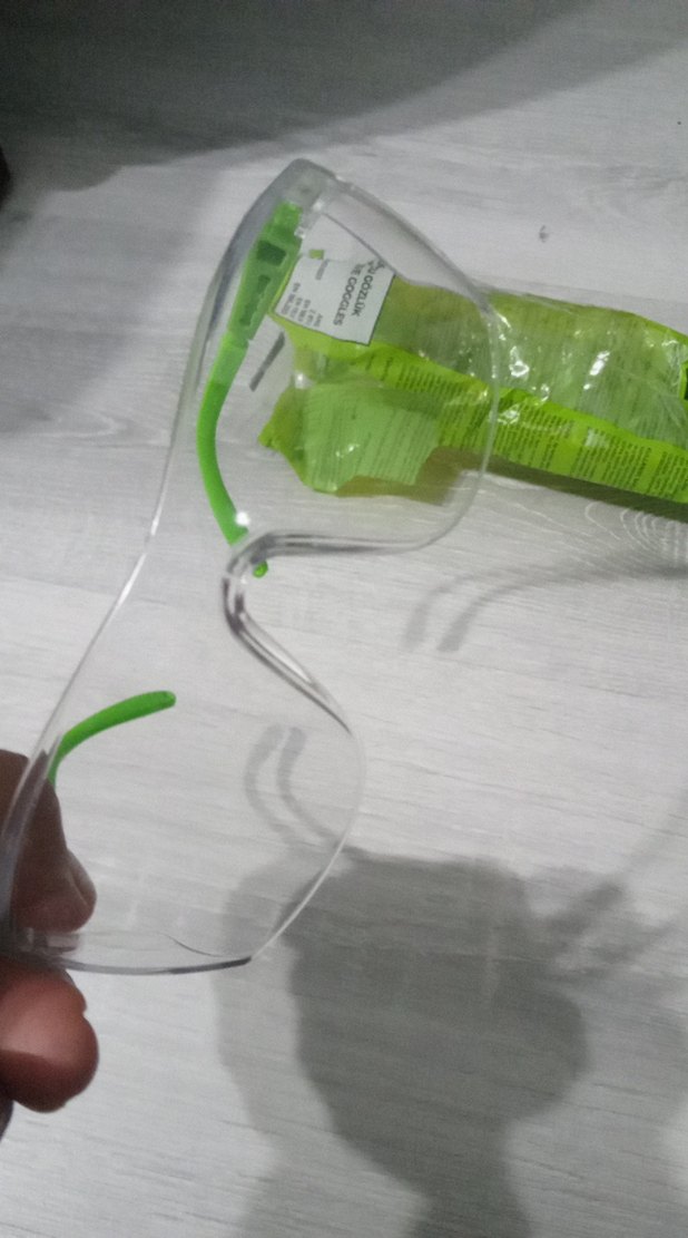 Şeffaf Yeşil Yüzme Gözlüğü - Görsel 5