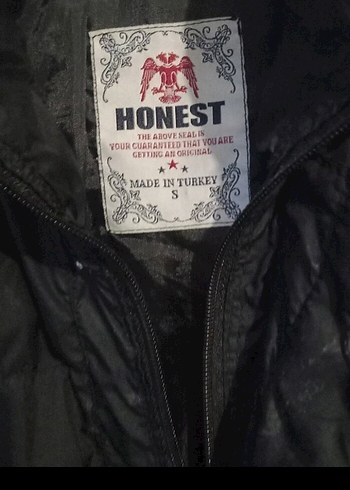 Erkek Siyah Kapitone Mont, Düğmeli, Uzun Kollu - Görsel 3