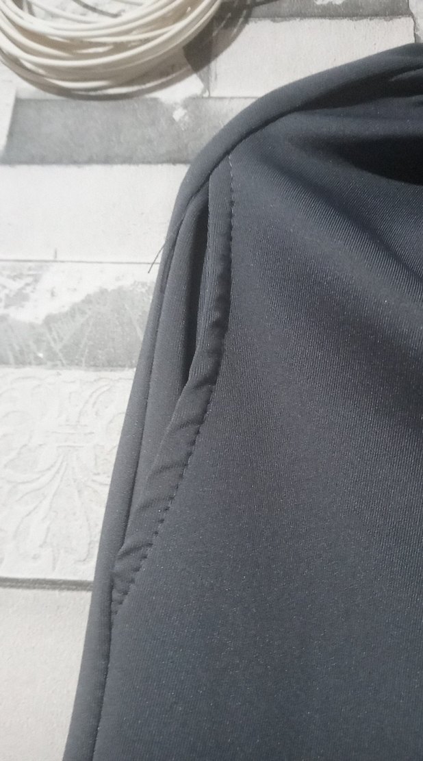 Gri  kadın Salaş Eşofman Altı - Görsel 5