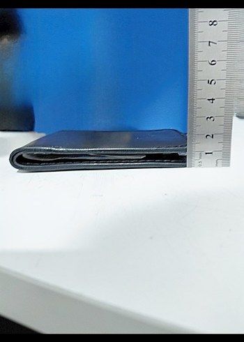 Siyah Minimalist Erkek Cüzdan - Görsel 7