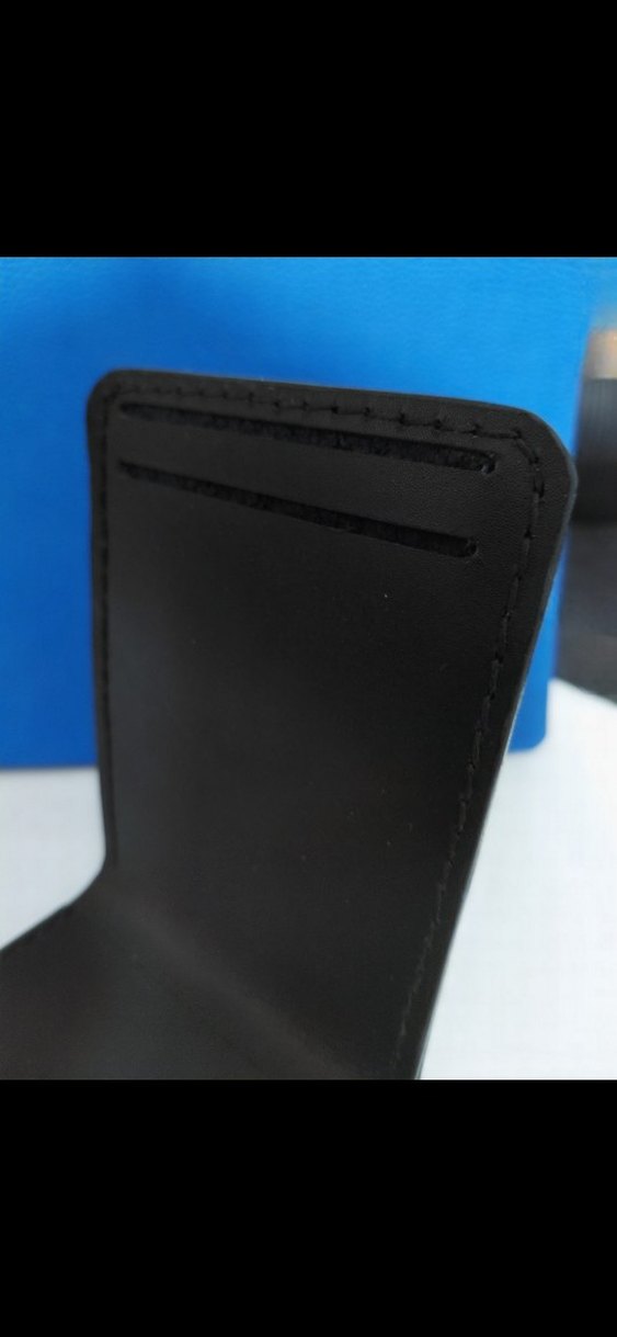 Siyah Minimalist Erkek Cüzdan - Görsel 4